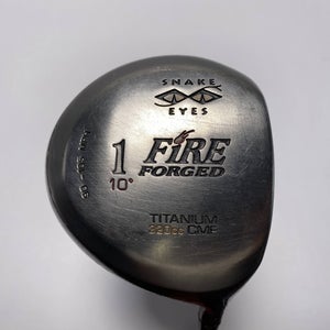 Snake Eyes Fire Forged Driver 10* Grafalloy ProLite Elite Regular RH