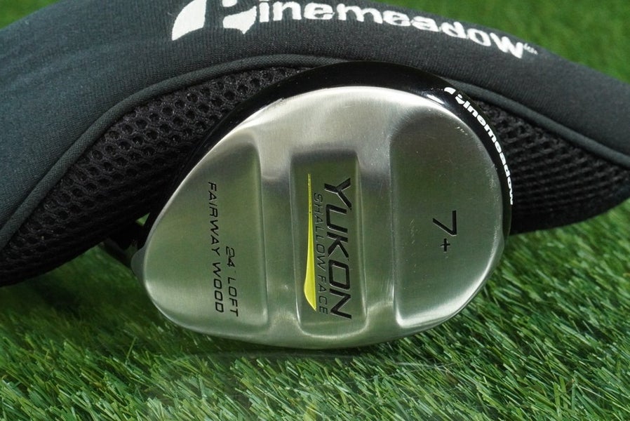 PINEMEADOW YUKON 7 WOOD 7+ FAIRWAY LIMITED GRAPHITE REGULAR RH 24 + HEADCOVER