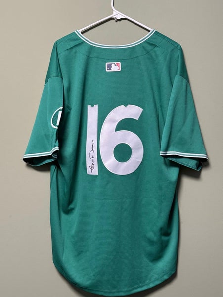 Jarren Duran Signed City Connect 2025 Green Boston Red Sox Jersey