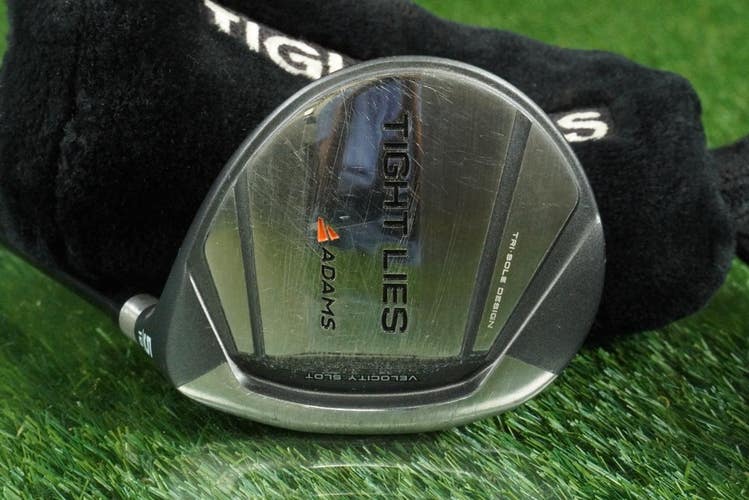 ADAMS TIGHT LIES 5 WOOD FAIRWAY ALDILA SYNERGY 50-S STIFF RH 19 + HEADCOVER