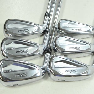 LEFT HANDED Titleist T350 2023 5-PW Iron Set Regular Flex AMT R300 Steel #202016