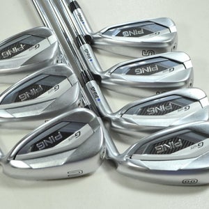 Ping G425 5-W,UW Iron Set Stiff Flex Blue Dot Right AWT 2.0 Steel  # 202544