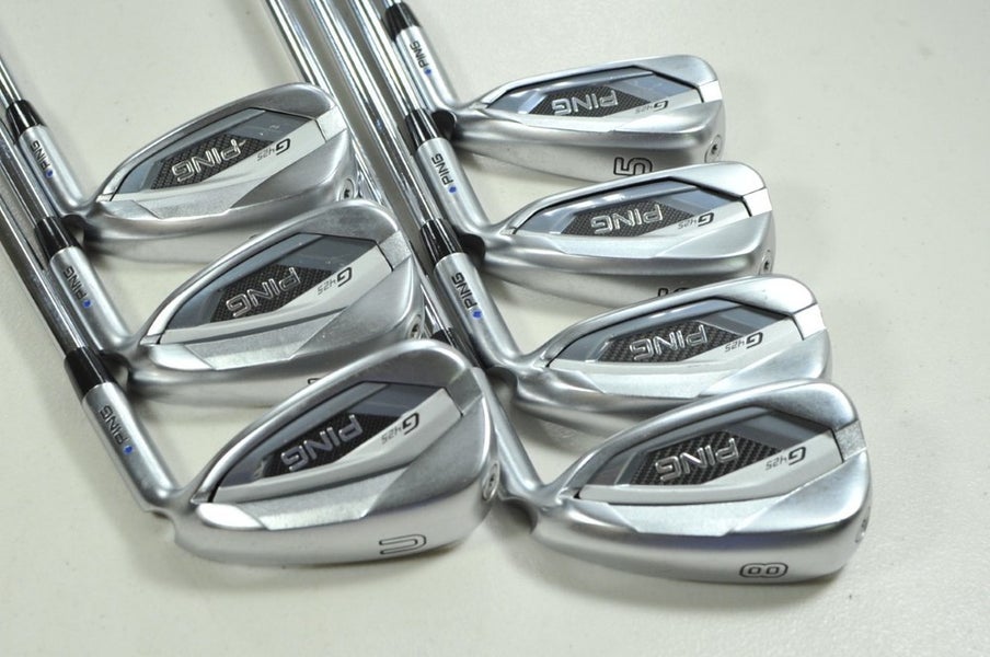 Ping G425 5-W,UW Iron Set Stiff Flex Blue Dot Right AWT 2.0 Steel  # 202544