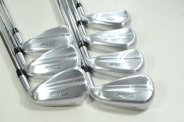 Titleist T350 2025 5-PW,48* Iron Set Regular Flex Right AMT Red Steel  # 202363
