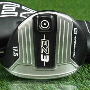 PERFORMANCE GOLF EZ3 5 WOOD PG FAIRWAY GRAPHITE 50G SENIOR RH 17.5 + HEADCOVER