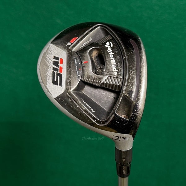 TaylorMade M5 Titanium 15 Fairway 3 Wood Tensei CK Series 65-S Graphite Stiff