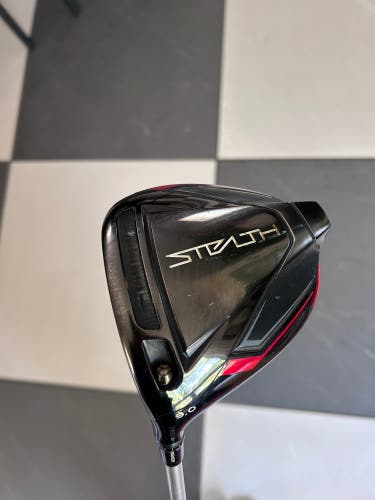 Men's 2023 TaylorMade Stealth Left Hand Driver Extra Stiff Flex 9 Loft