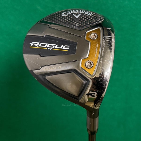 Callaway Rogue ST MAX D Fairway 16 3 Wood Tensei Orange CK 60 Stiff w/ HC