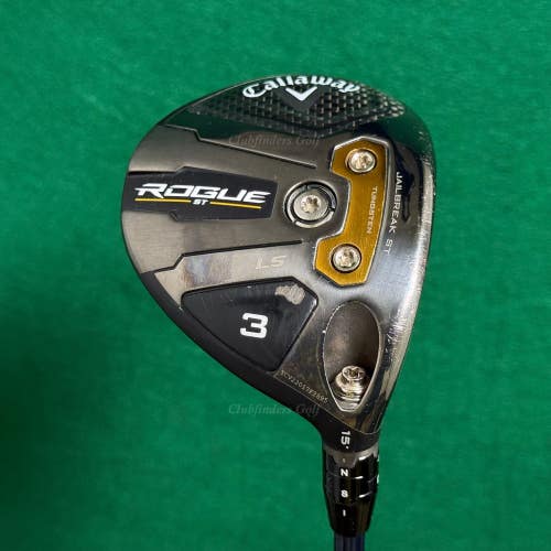 TOUR ISSUE Callaway Rogue ST LS 15 Fairway Wood 3 Ventus FW 6-X ExStiff
