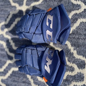 CCM Gloves 14" Pro Stock (Used) Maple Leafs