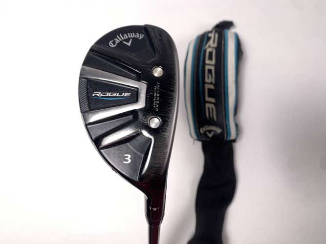 Callaway Rogue 3 Hybrid 19* Aldila Synergy 60g Regular Graphite Mens RH HC