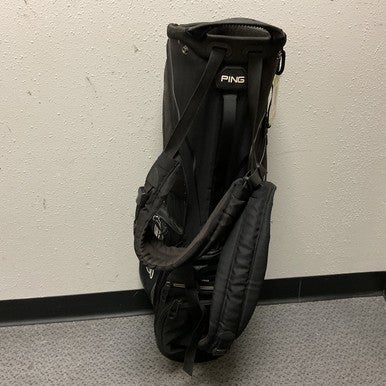 Used Ping 4 SERIES Mens Stand Bag Black 11855-S000190973