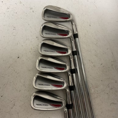 Used Tour Edge REACTION Mens Iron Set RH 5I-PW 11855-S000190965