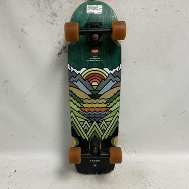 Used Arbor PILSNER SOLSTICE Complete Skateboard Green Regular 11855-S000190955