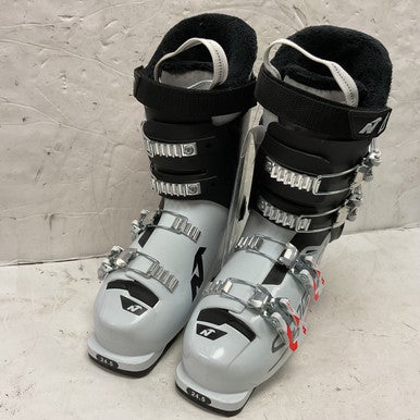 Used Nordica SPEED J4 Boys DH Ski Boot White 245 MP - M06.5 - W07.5 11855-S000190919