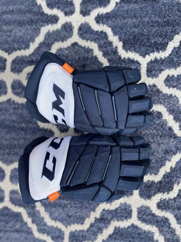 CCM Gloves 14" Pro Stock (Used) Maple Leafs
