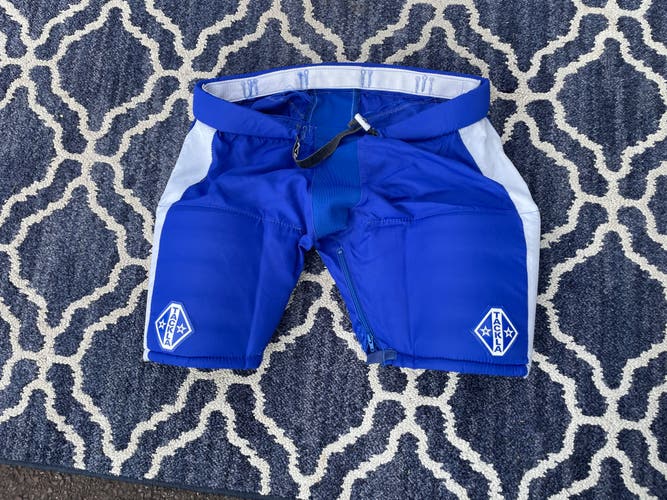 Blue Medium Tackla Pant Shell Pro Stock (Used) Maple Leafs