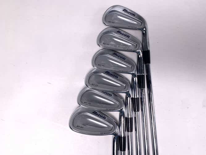 Mizuno MP 60 Iron Set 4-PW Dynamic Gold S300 Stiff Steel Mens RH- No 5i
