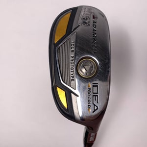 Adams Idea Pro Gold PNT 5 Hybrid 26* Graphite Design Aura 75g Regular RH