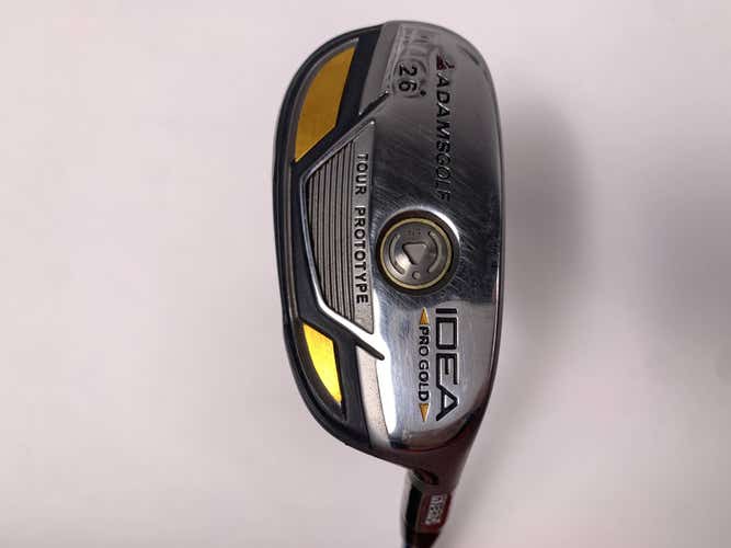 Adams Idea Pro Gold PNT 5 Hybrid 26* Graphite Design Aura 75g Regular RH