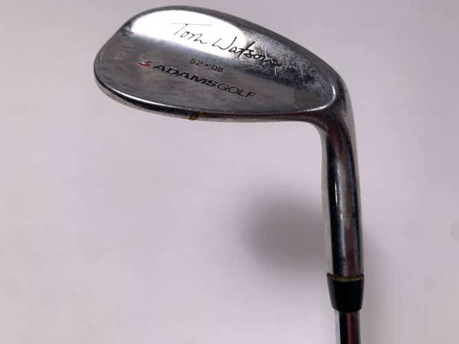 Adams Golf Tom Watson Gap Wedge GW 52* 8 Bounce Adams Wedge Steel Mens RH