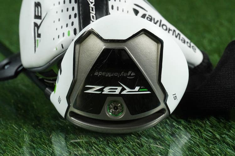 TAYLORMADE RBZ 3 WOOD FAIRWAY 3FW FUJIKURA EXS REGULAR RH 15 + HEADCOVER