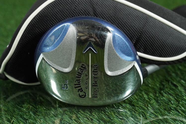 CALLAWAY BIG BERTHA 5 WOOD 2008 ALDILA 50G WOMEN'S LADIES LH 20 + HEADCOVER