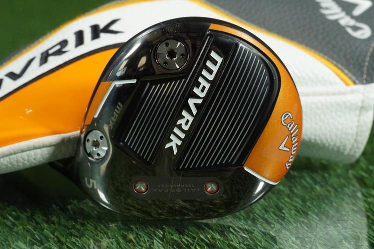 CALLAWAY MAVRIK MAX 5 WOOD FAIRWAY EVEN FLOW RIPTIDE SENIOR RH 18 + HEADCOVER