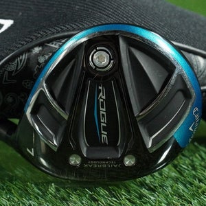 CALLAWAY ROGUE 7 WOOD FAIRWAY ALDILA QUARANTA WOMENS LADIES 21 RH + HEADCOVER