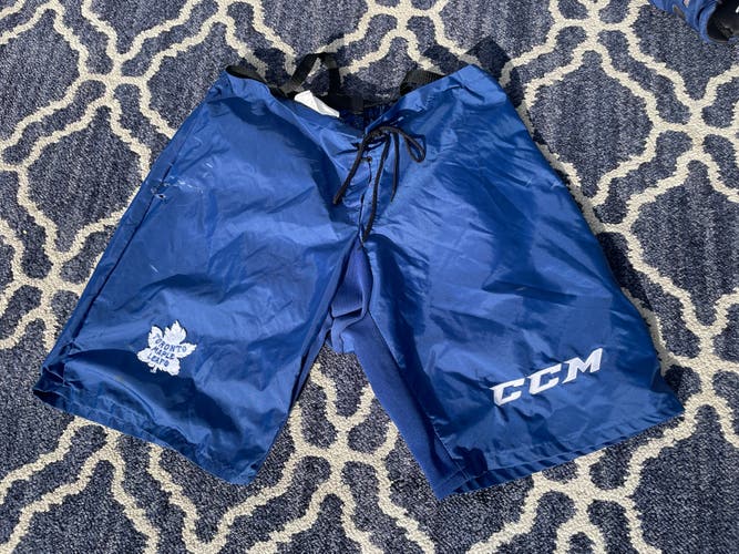 Blue Large CCM Pant Shell Pro Stock (Used) Maple Leafs