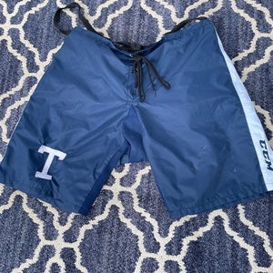 Blue Large CCM Pant Shell Pro Stock (Used) Maple Leafs