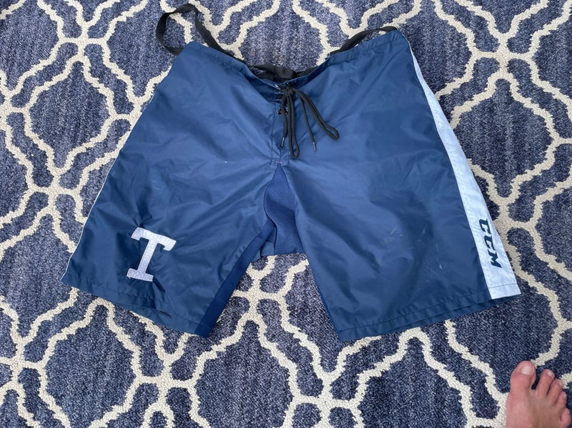 Blue Large CCM Pant Shell Pro Stock (Used) Maple Leafs