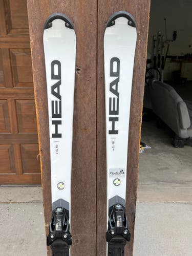 Women's 2019 156 cm HEAD 2019 World Cup Rebels i.SL RD Skis With Bindings Max Din 16 (Used)