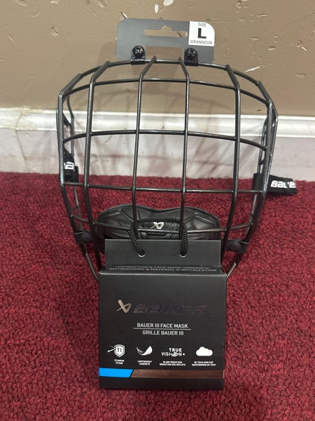 Large Bauer True Vision Ti III Full Cage (New) item#MCTR