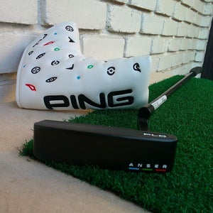 PING PLD Anser Matte Black Putter - Slight Arc - 35"