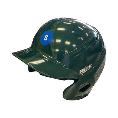 Used Schutt SCHUTT HELMET Batting Helmet No Mask Green SM 11859-S000025465
