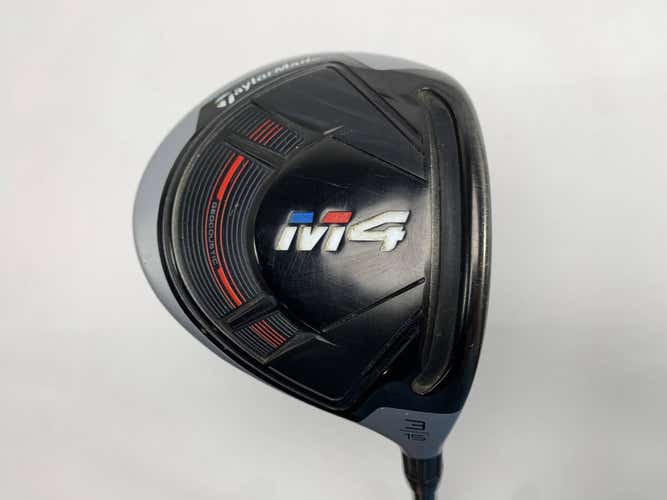 TaylorMade M4 3 Fairway Wood 15* Fujikura Atmos Regular Graphite Mens RH