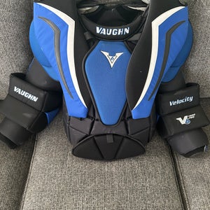 New Large Pro Vaughn Velocity V6 Pro Goalie Chest Protector (New)