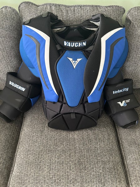 New Large Pro Vaughn Velocity V6 Pro Goalie Chest Protector (New)