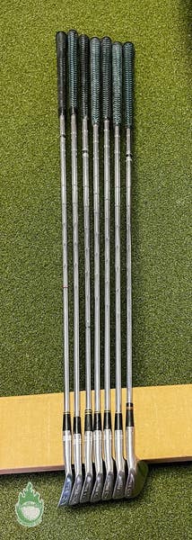 Used Right Handed Wilson Staff Tour Blade Irons 3-9 Stiff Flex