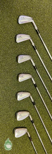 Used Right Handed Wilson Staff Tour Blade Irons 3-9 Stiff Flex