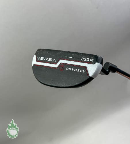 Used Right Handed Odyssey Versa 330 Mallet 35" Putter Steel Golf Club