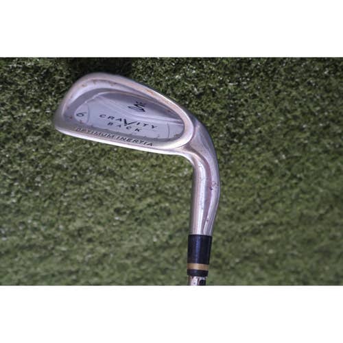 Cobra Gravity Back Optimum Inertia S Flex 37.5" Golf 6 Iron RH / 1H-S871