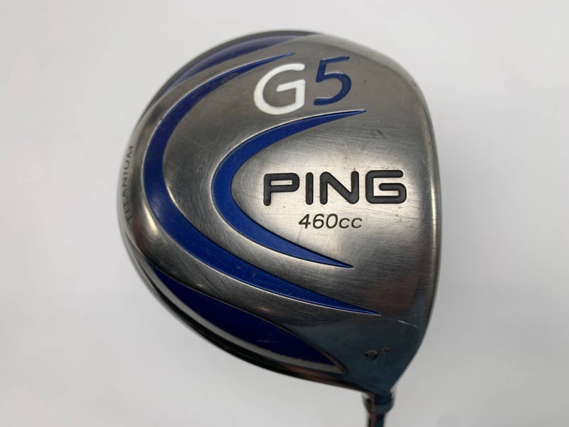 Ping G5 Driver 9* Aldila NV Green 65g Stiff Graphite Mens RH