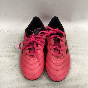 Used Adidas Soccer Cleats Pink And Black Junior 01.5 11851-S000037877