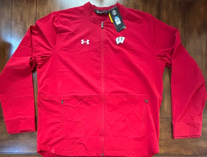 Red Adult Unisex XL Under Armour Jacket (New)