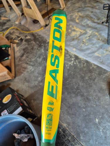 2023 Easton Comic Series POW Fire Flex Composite Bat (-7) 27 oz 34" (Used)