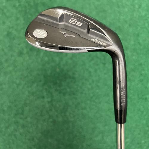 Mizuno S18 Gun Metal Lob Wedge LW 58-08 Men's Right Hand Stiff Steel Shaft