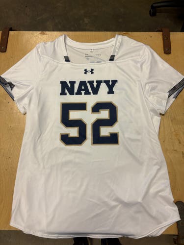 Naval Academy Women’s Lacrosse Jersey #52 Size Large