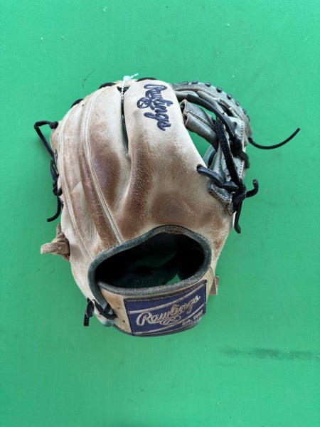 Blue Rawlings Heart of the Hide R2G RH Infield Baseball Glove 11.5"